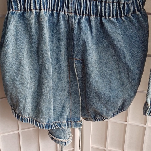 Denim Casual Parka Jacket With Hoodie - Picture 7 of 14